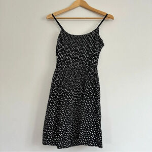 {Forever 21} polka dot mini dress with pockets size: small